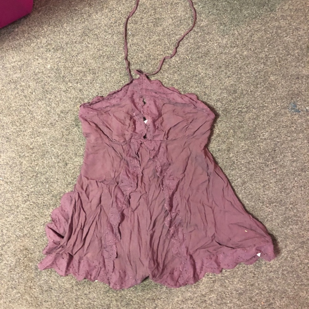 Intimately Free People lavender halter romper